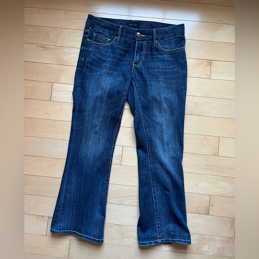 Seven 7 flared-leg jeans size 10